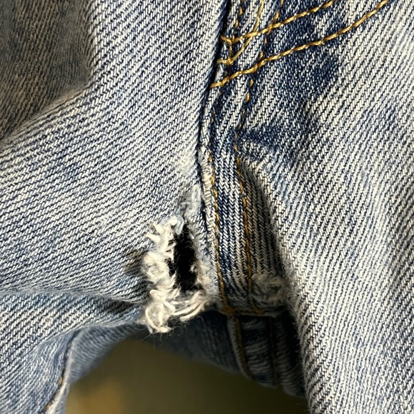 VERY RARE!!!! VINTAGE 501 BUTTON FLY ORIGINAL JEANS - Picture 7 of 16